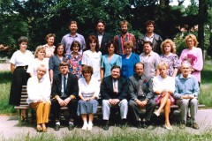 Pedagogové a zaměstnanci školy 1993