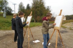 Plenér třída 1.U - Maršov 2014