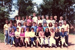 Společné foto třída IIA 1989
